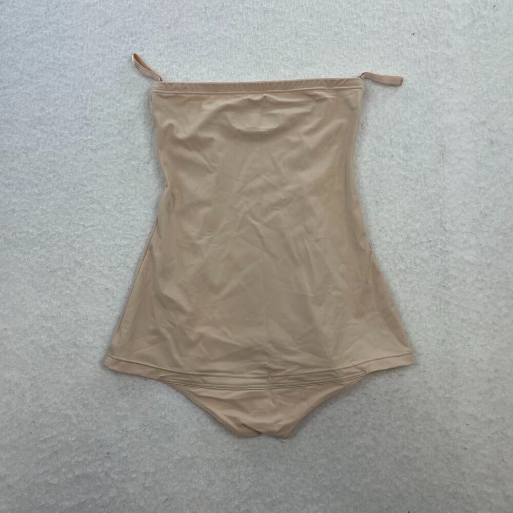Assets Red Hot Label Spanx Nude Sleek Slimmers Cheetah Body Tunic Shape-wear L - Picture 3 of 7